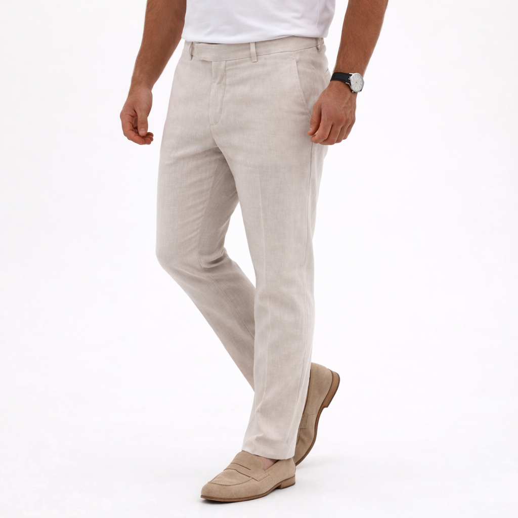 Linen Trouser Beige