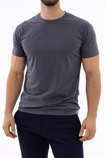 Slim Fit Tee Grey