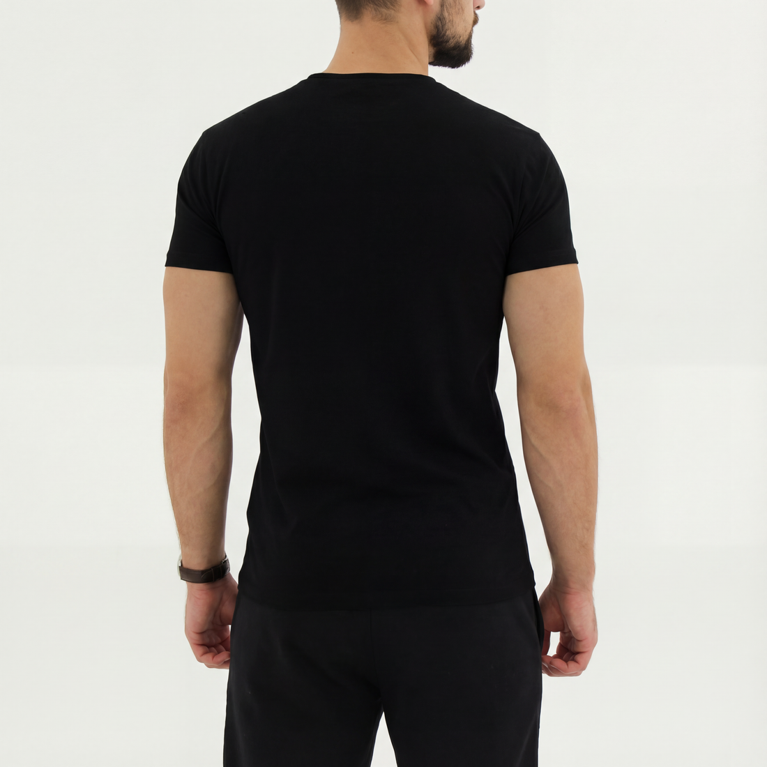 Slim Fit Tee Black