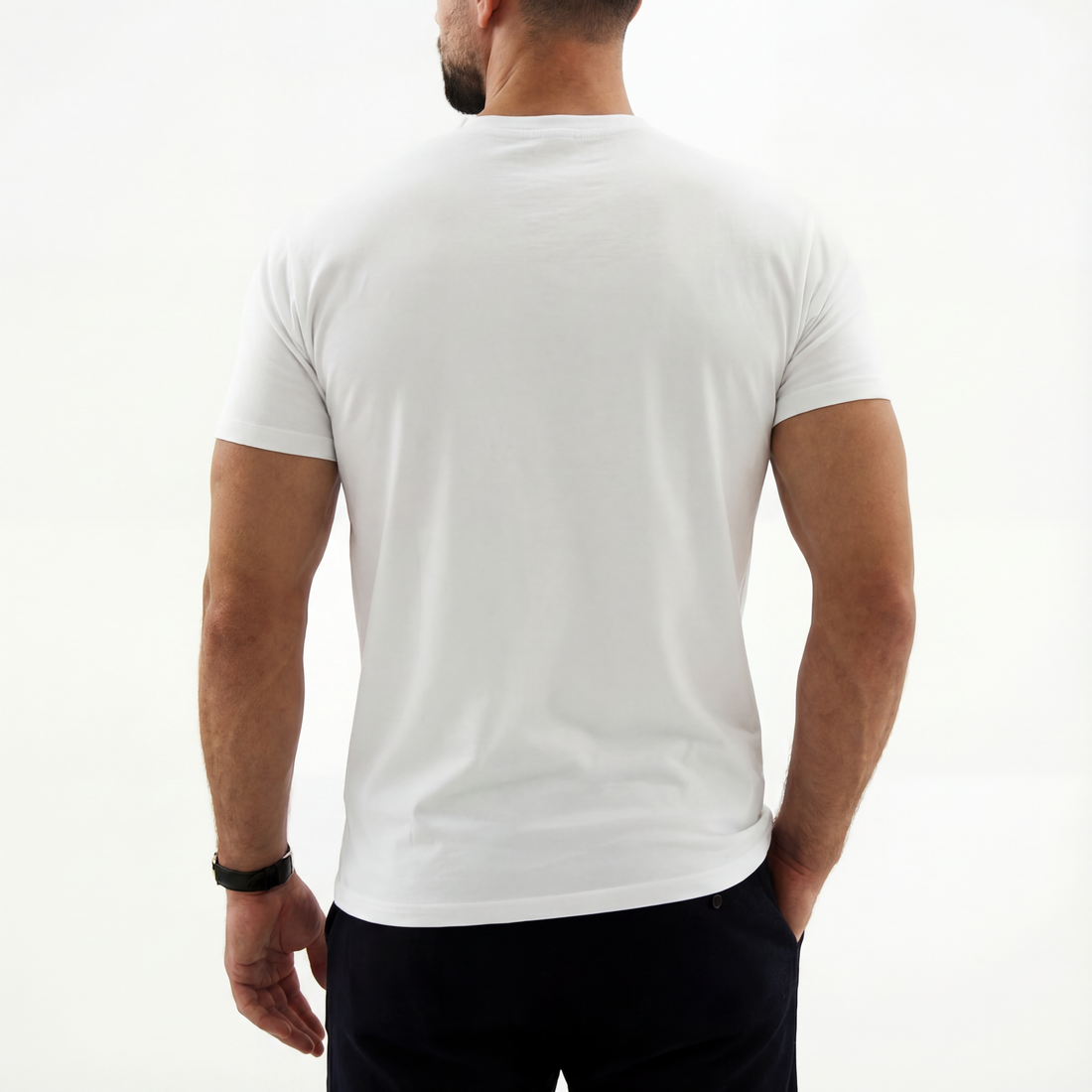 Slim Fit Tee White