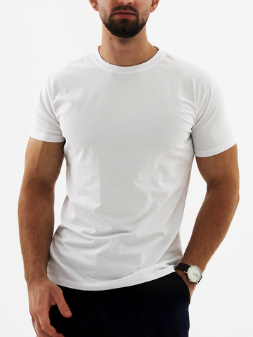 Slim Fit Tee White